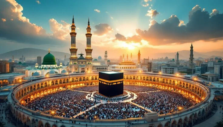 Madinah at golden hour